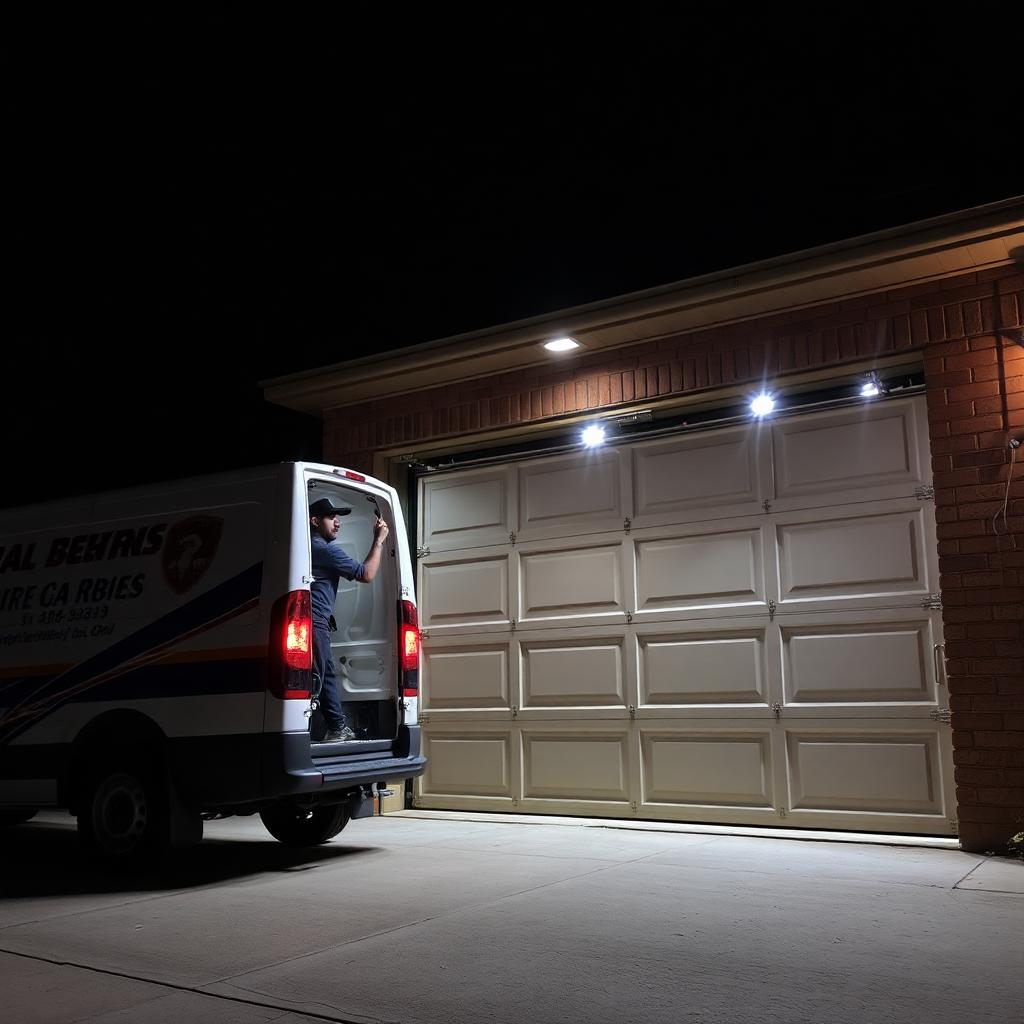 Professional emergency garage door service